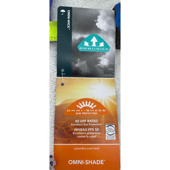 Columbia Womens XS Magnolia Springs Long Sleeve Shirt Omni-Wick Omni-Shade - Picture 4 of 8